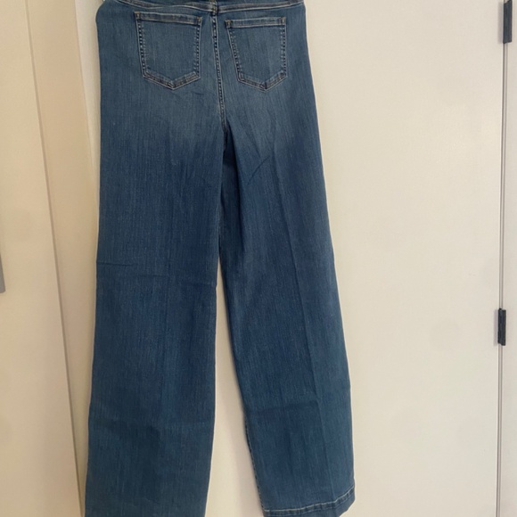 Spanx wide leg jeans,  tall medium - Picture 3 of 5
